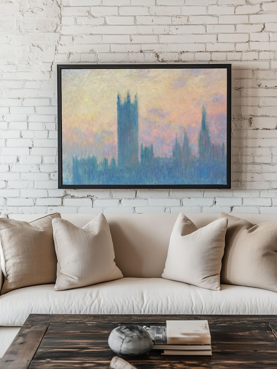 Houses of Parliament — Impressionist Print room preview