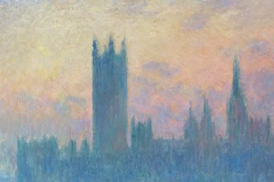 Houses of Parliament — Impressionist Print. poster print