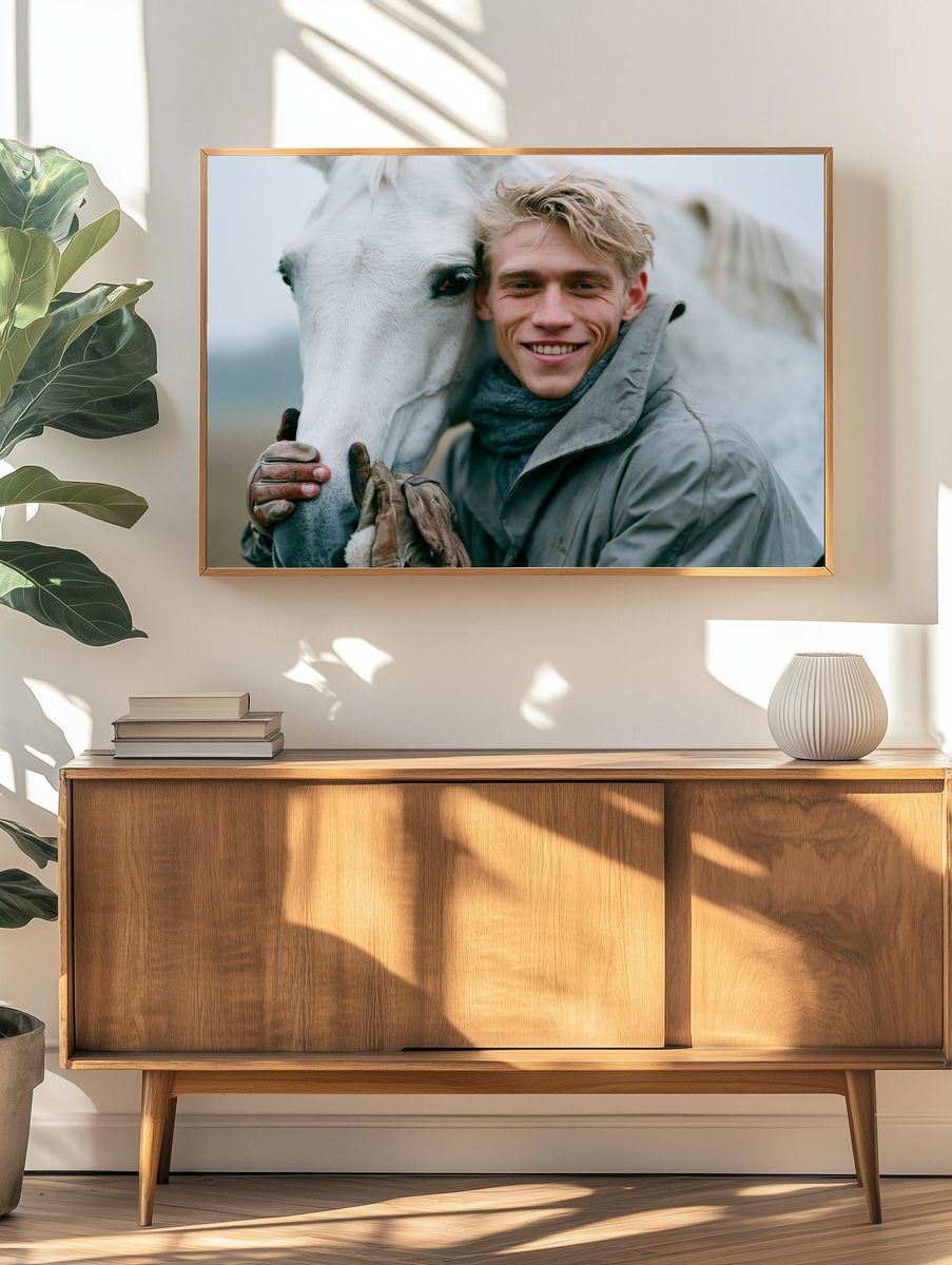 Horse Portrait Photography Poster. — room view 3