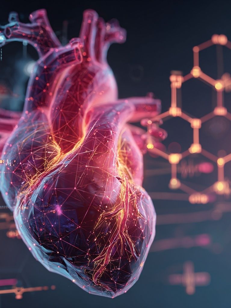 Human Heart — Digital Art Print. poster detail