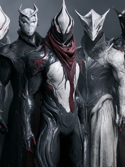 Armored Sci-Fi Warriors Poster. poster