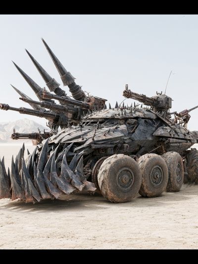 Armored Desert War Machine Print.