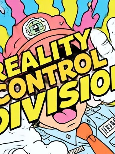 Reality Control Division Pop Art Poster. poster — illustration art
