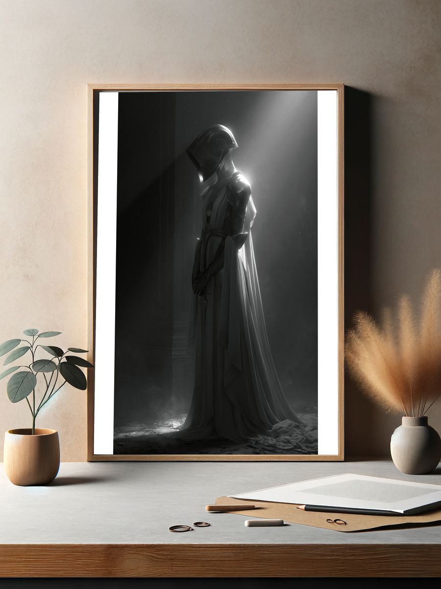 Armored Sentinel — Dark Print. — room view 2
