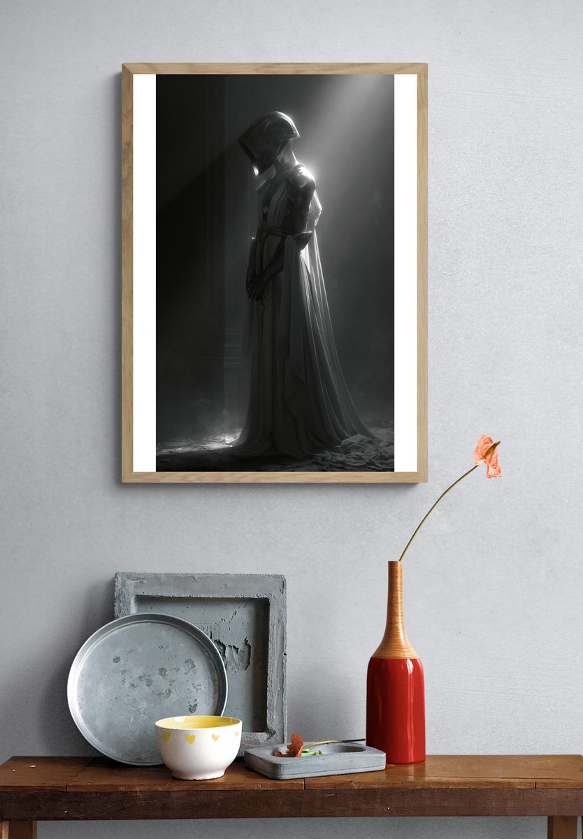 Armored Sentinel — Dark Print. — room view 3