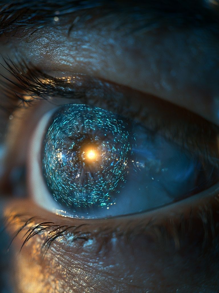 Cosmic Eye Photography Poster. poster detail