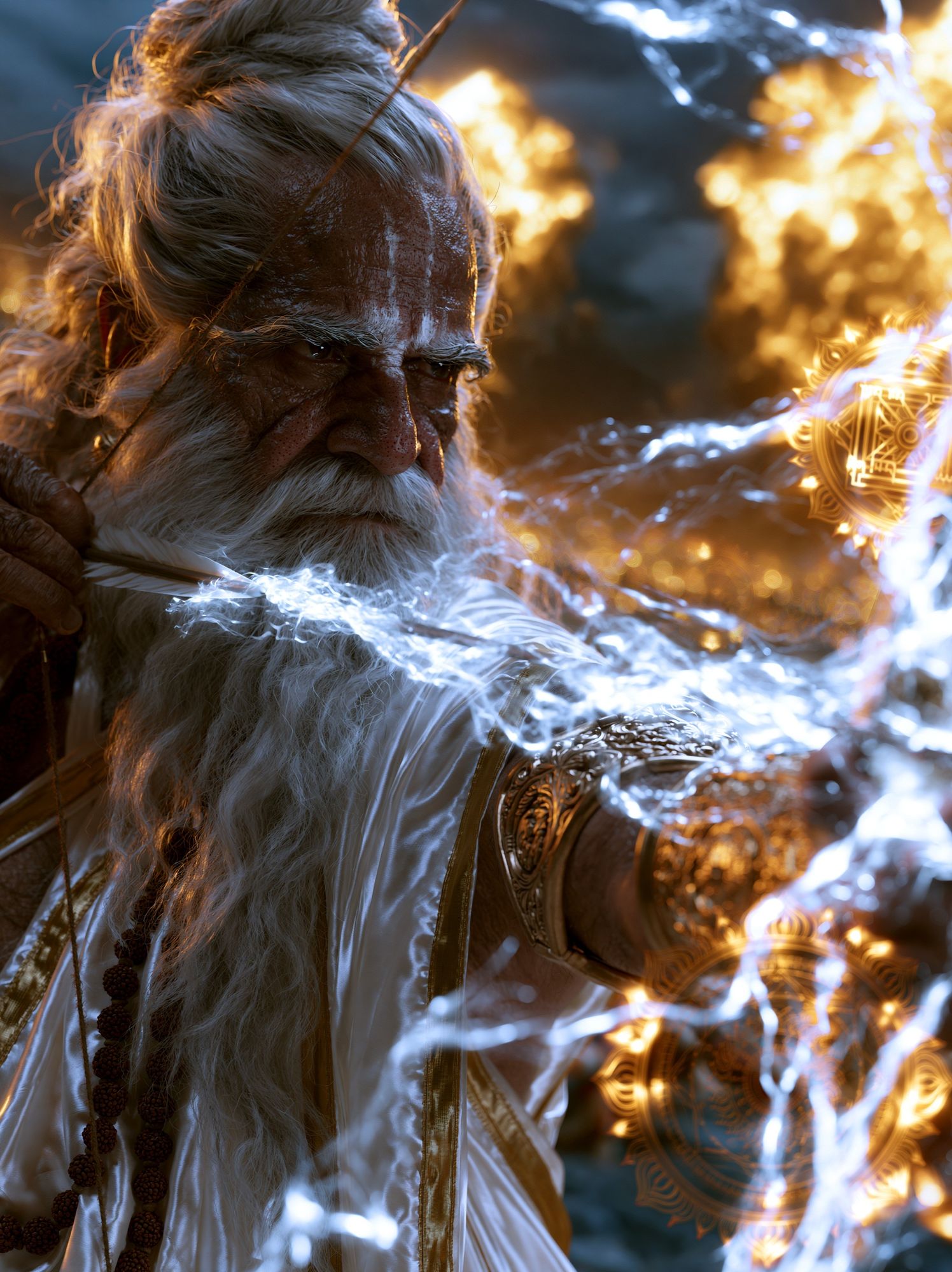 Mystic Sage Portrait Poster. poster detail