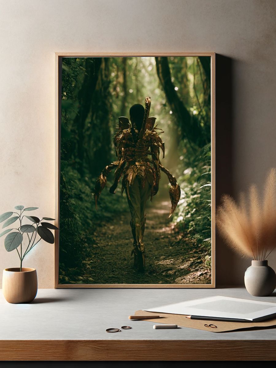 Forest Creature Fantasy Poster. — room view 2