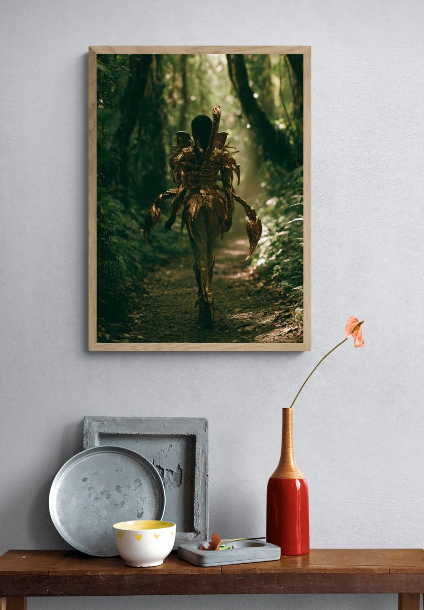 Forest Creature Fantasy Poster. — room view 3
