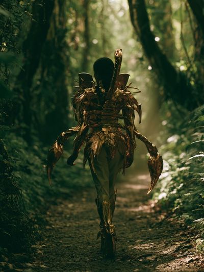 Forest Creature Fantasy Poster. poster
