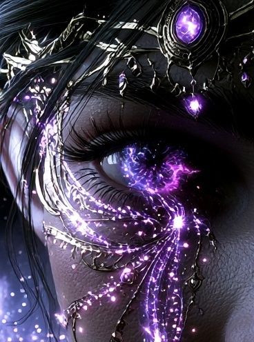 Cyberpunk Goddess Portrait Poster. poster — illustration art