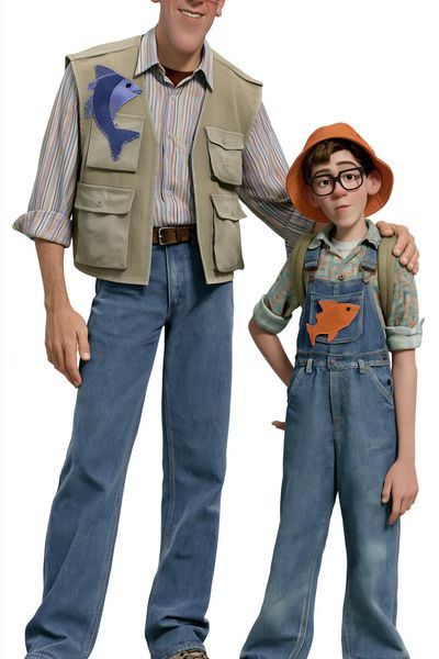 Father and Son Fishing Adventure Print. poster print