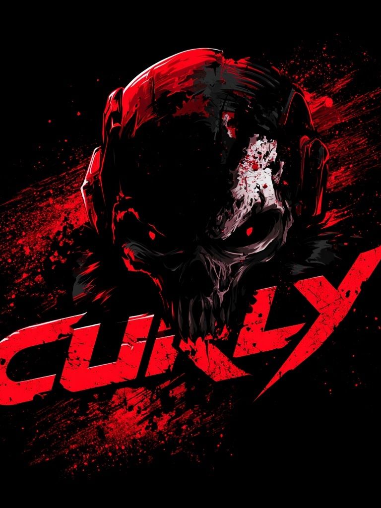 Skull Culty Horror Poster. poster detail
