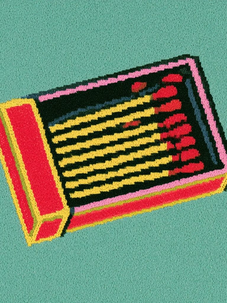 Pop Art Matchbox Poster. poster detail