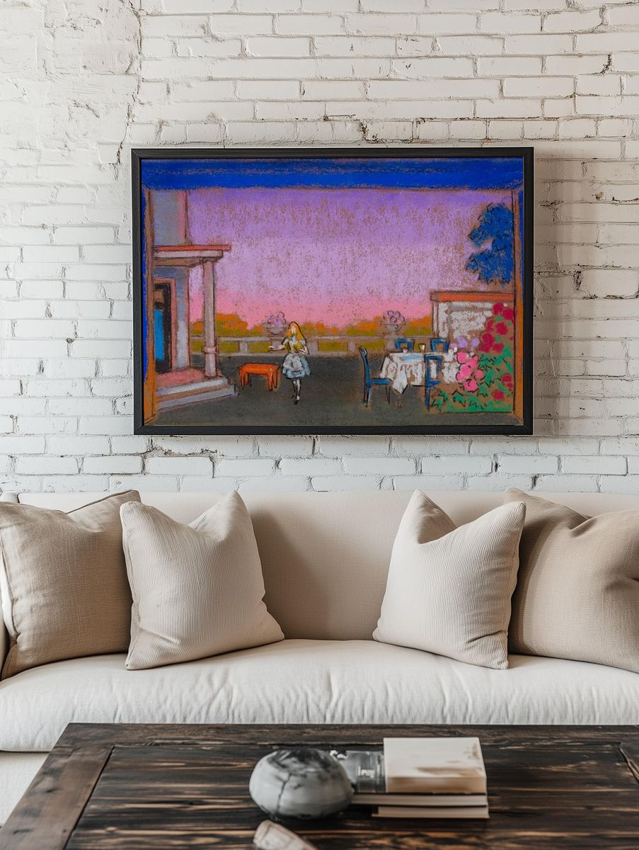 March Hare's Garden (1915) Scene. — room view 1