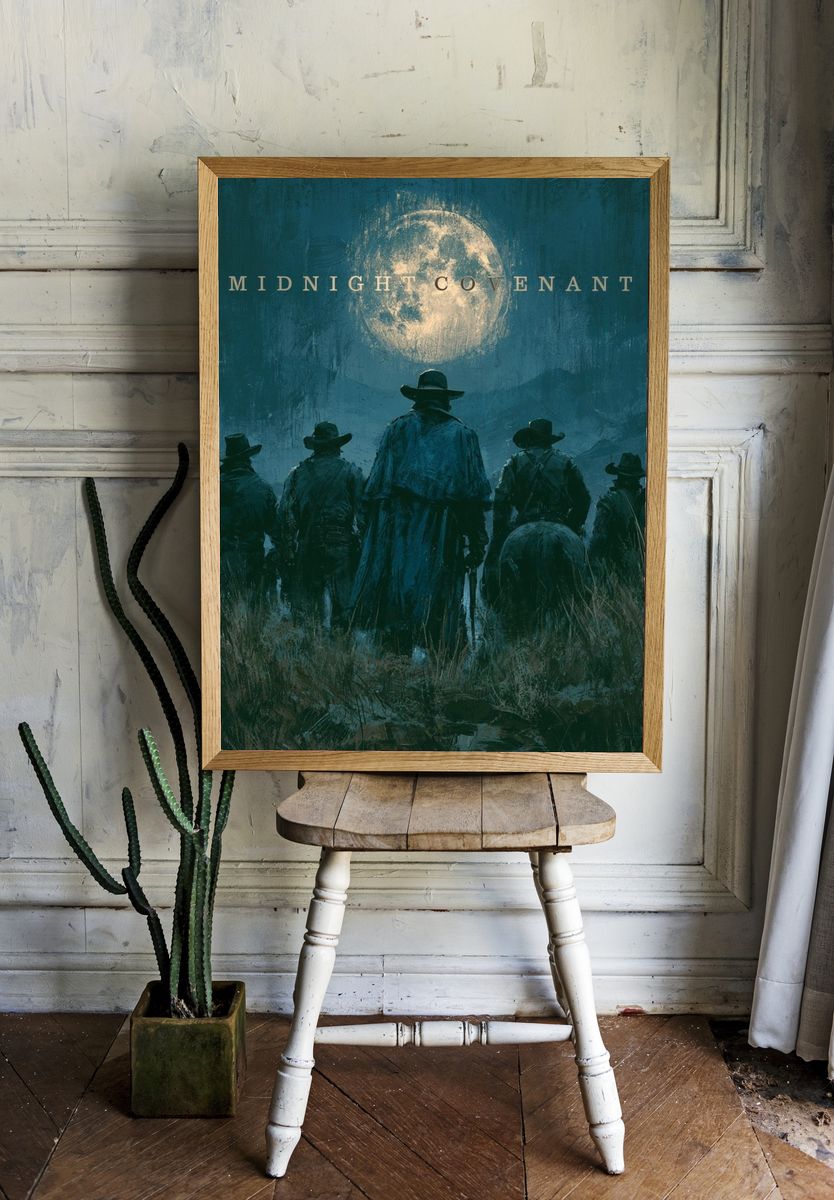 Midnight Covenant Western Poster. — room view 1