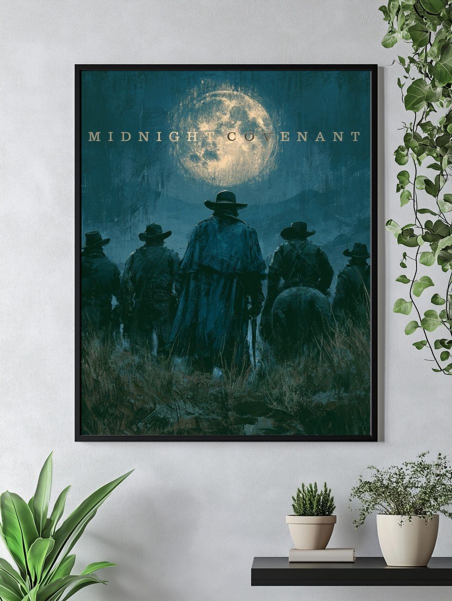 Midnight Covenant Western Poster. — room view 4