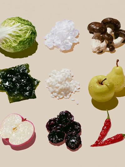 Still Life Produce Illustration Poster. poster