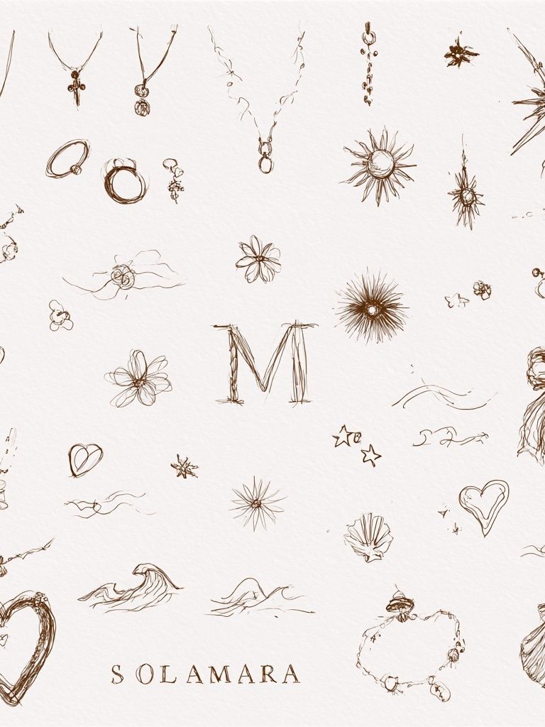 Solamara Jewelry Sketch Poster. poster detail