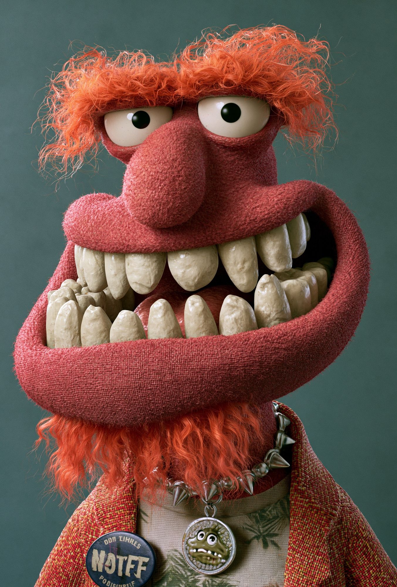 Muppet Monster Portrait Print. poster detail