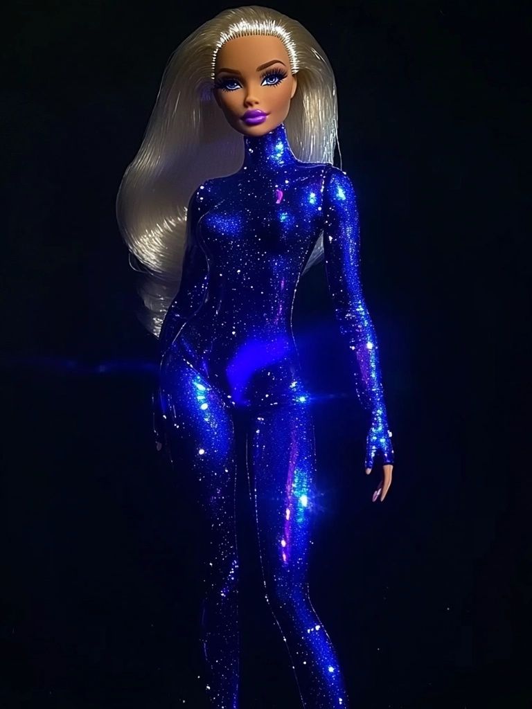 Galaxy Fashion Doll Poster. poster detail