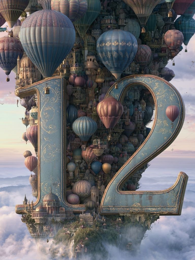 Floating 12 Fantasy Poster. poster detail
