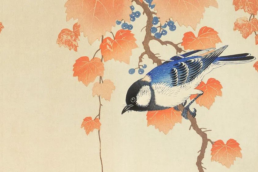 Ohara Koson wallpaper, Japanese desktop. poster detail