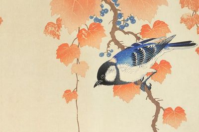 Ohara Koson wallpaper, Japanese desktop. poster print