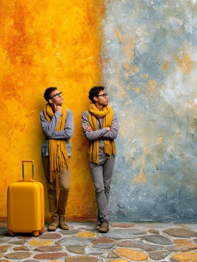 Travelers by Color Wall Poster. poster