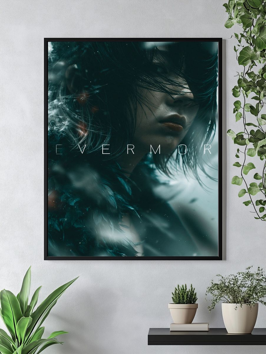 Nevermore Portrait Poster. — room view 4