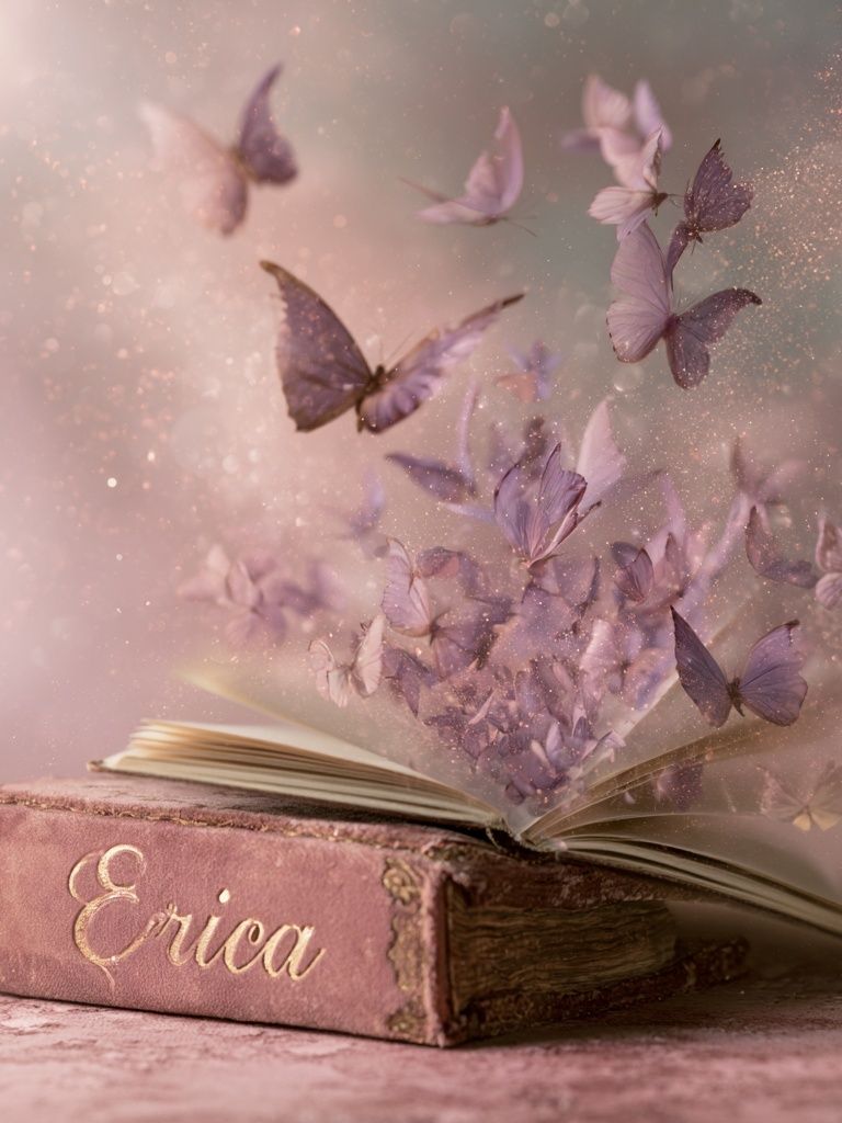 Butterfly Book Dreamscape Illustration Print. poster — illustration art