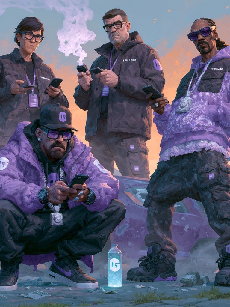 GTA Crew Street Art Poster. poster detail