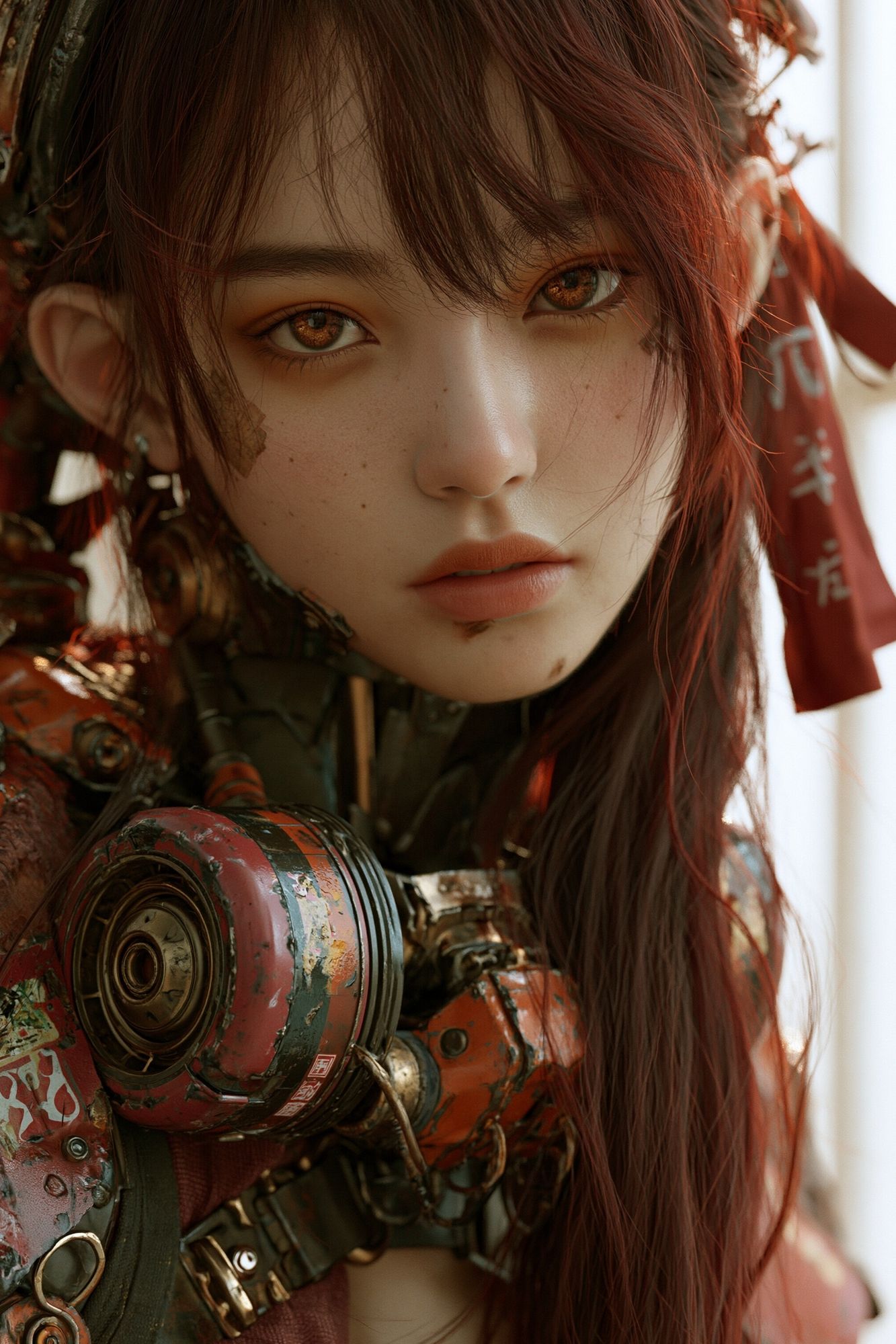 Cyberpunk Portrait Poster. poster detail