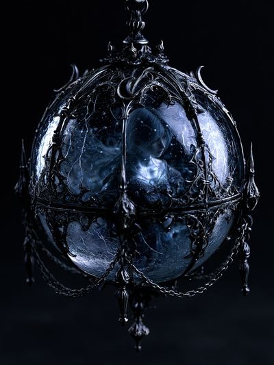 Gothic Orb Portrait Print.