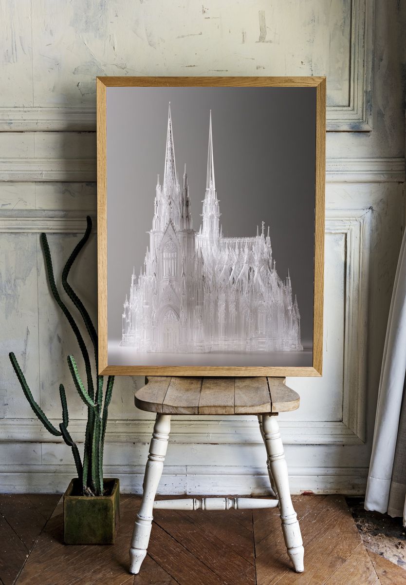 Crystal Cathedral Fantasy Print. — room view 1