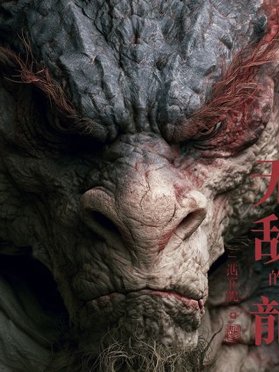 Dragon Portrait Illustration Poster. poster