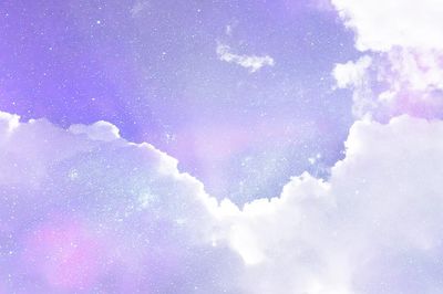 Purple clouds background, astronomic design.