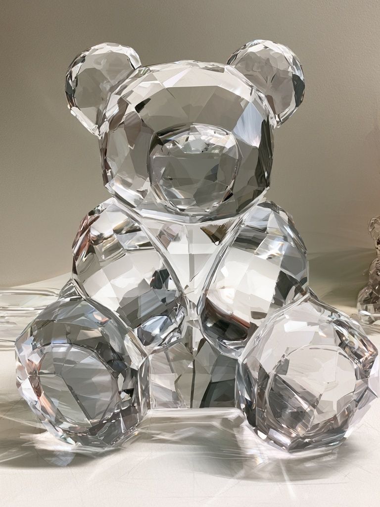 Crystal Teddy Bear Poster. poster detail
