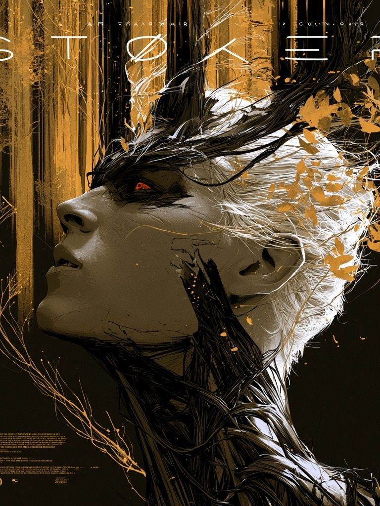 Stoker Surreal Portrait Poster. poster detail