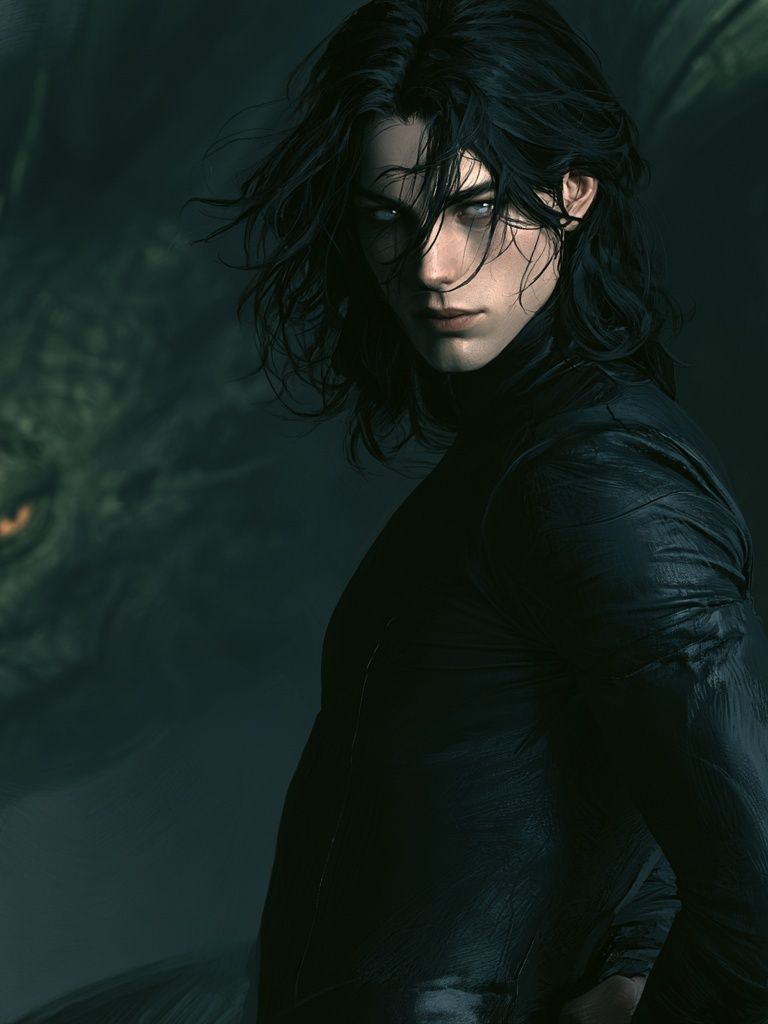 Dark Fantasy Portrait Poster. poster detail