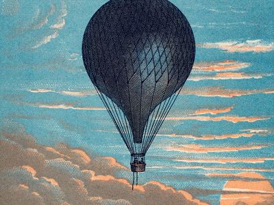 Le Ballon Imprimeur E. Pichot. poster print