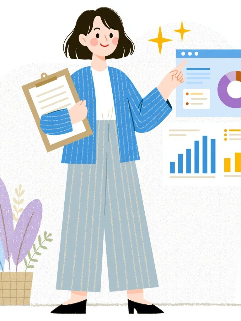 Business Presentation Illustration Poster. poster detail