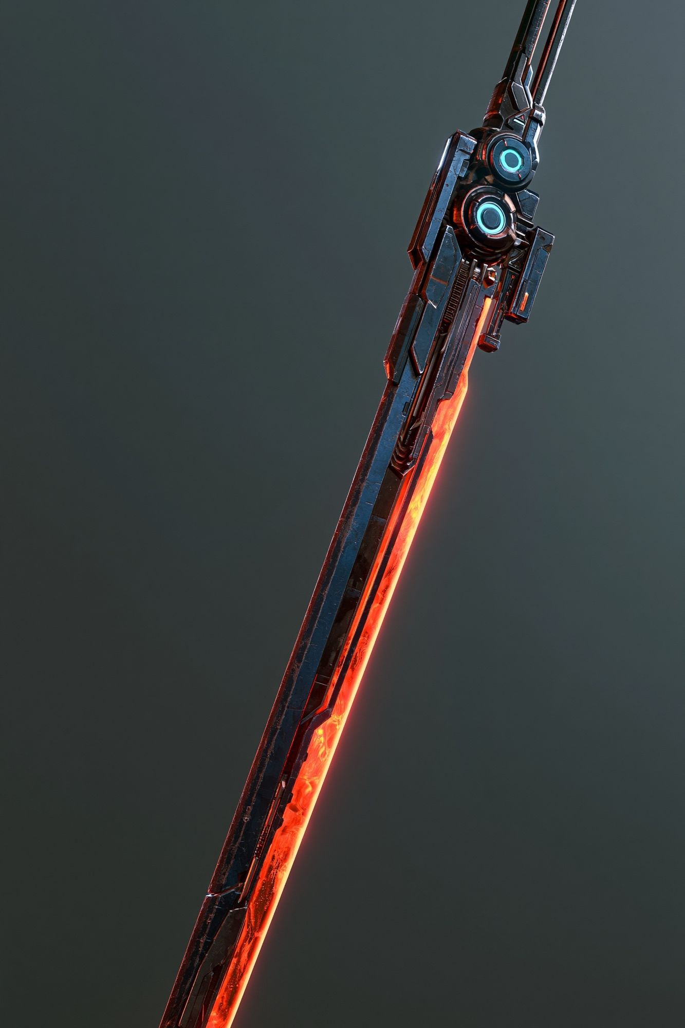 Futuristic Energy Blade Poster. poster detail