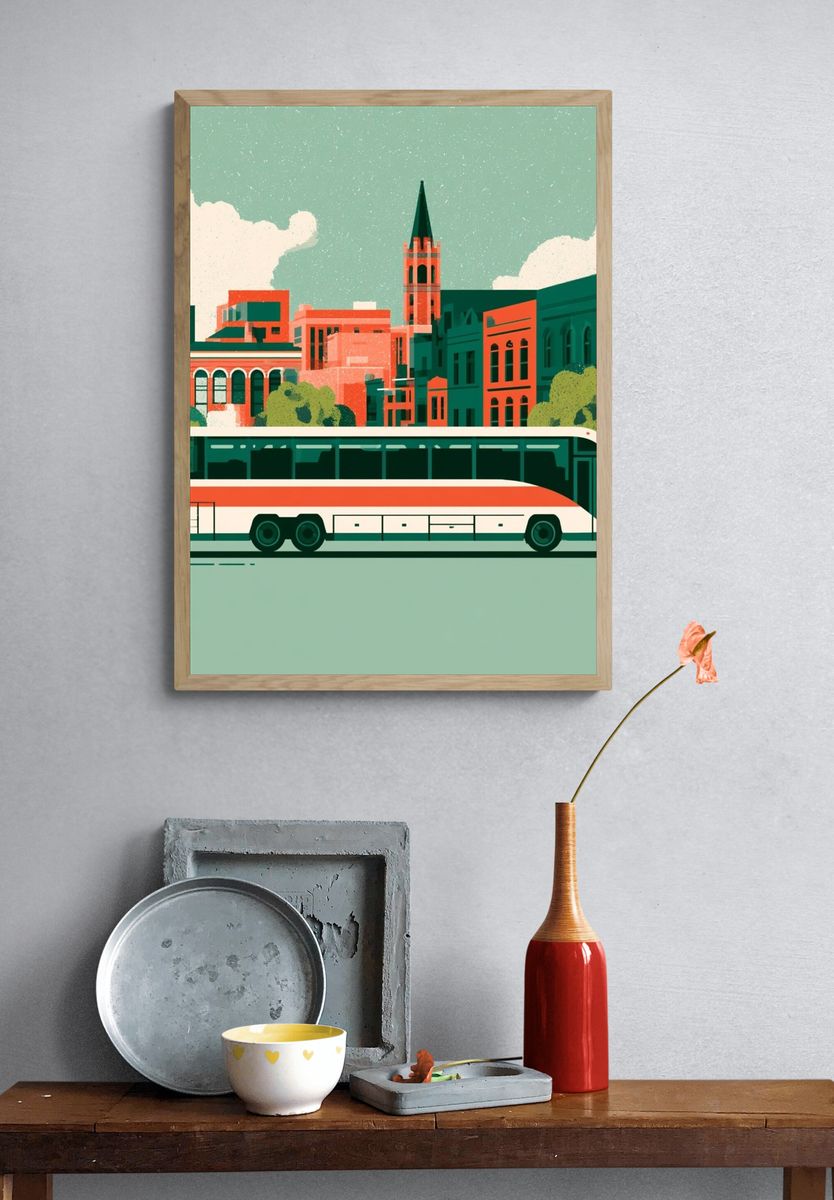 Embroidered Patch Icons Poster. — room view 3