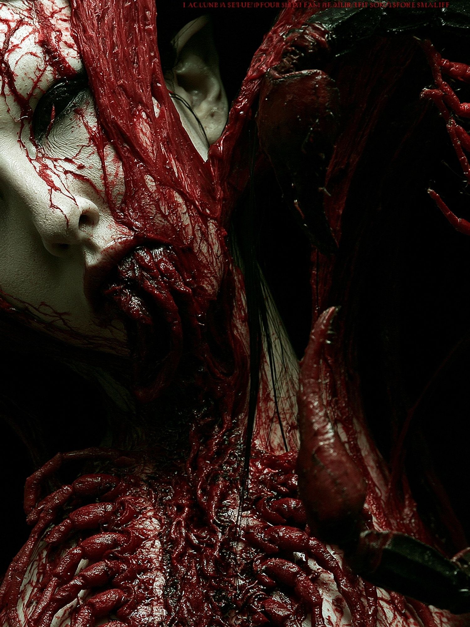 Gothic Horror Portrait Print. poster detail
