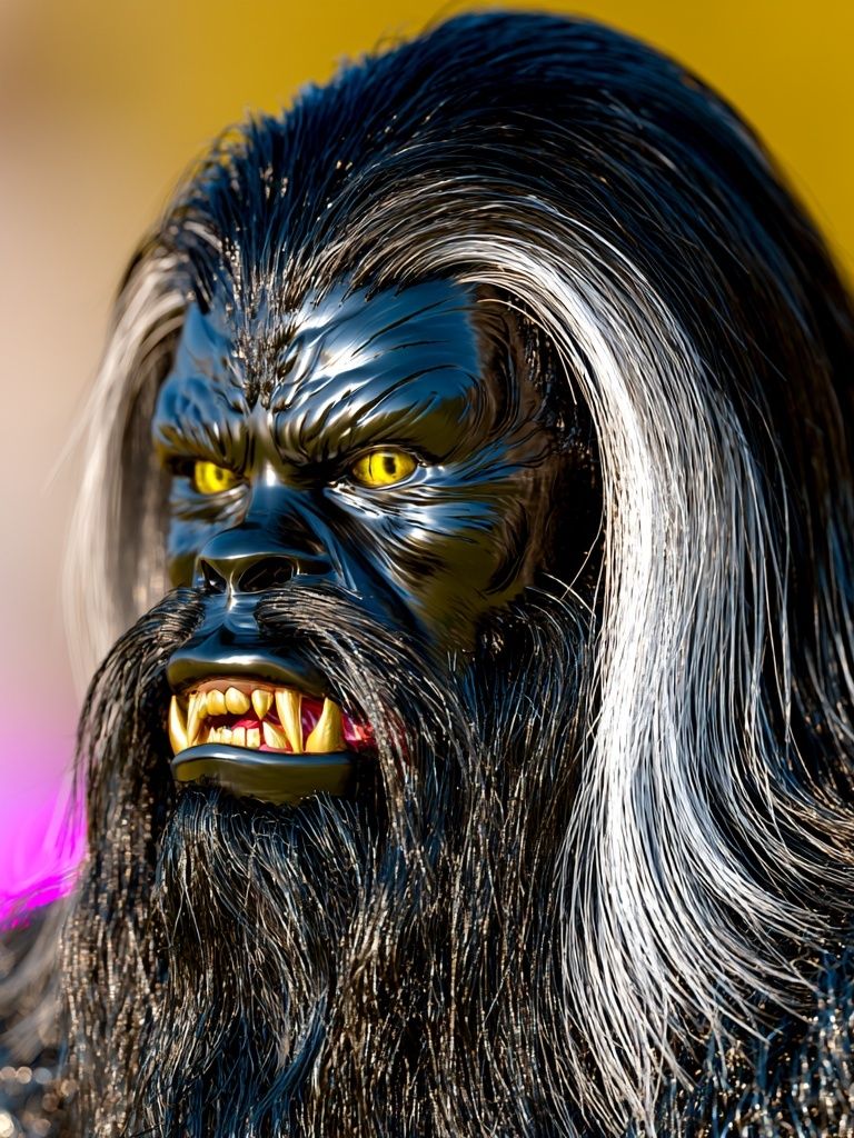 Werewolf Portrait Illustration Poster. poster — illustration art