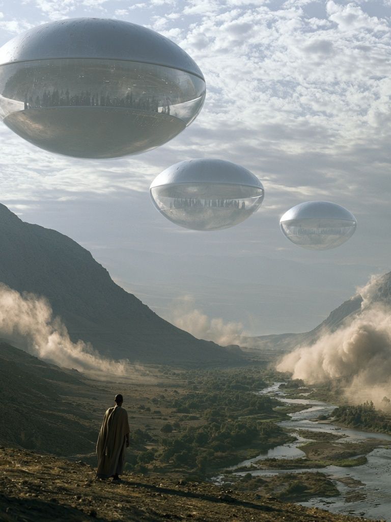 Surreal Sky Valley Print. poster detail
