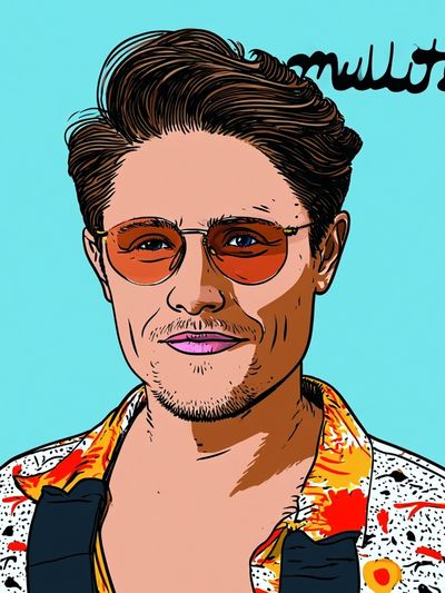 Stylized Portrait Poster.