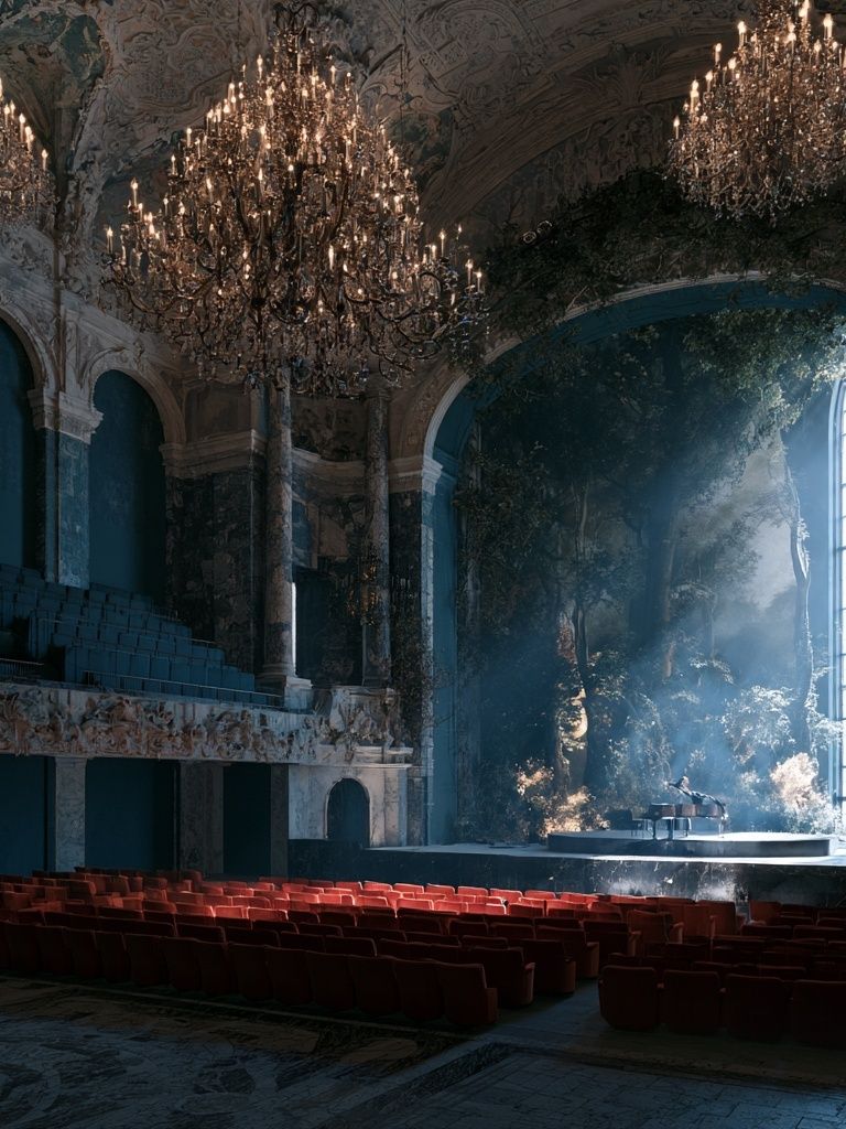 Enchanted Opera House Interior Print. poster detail