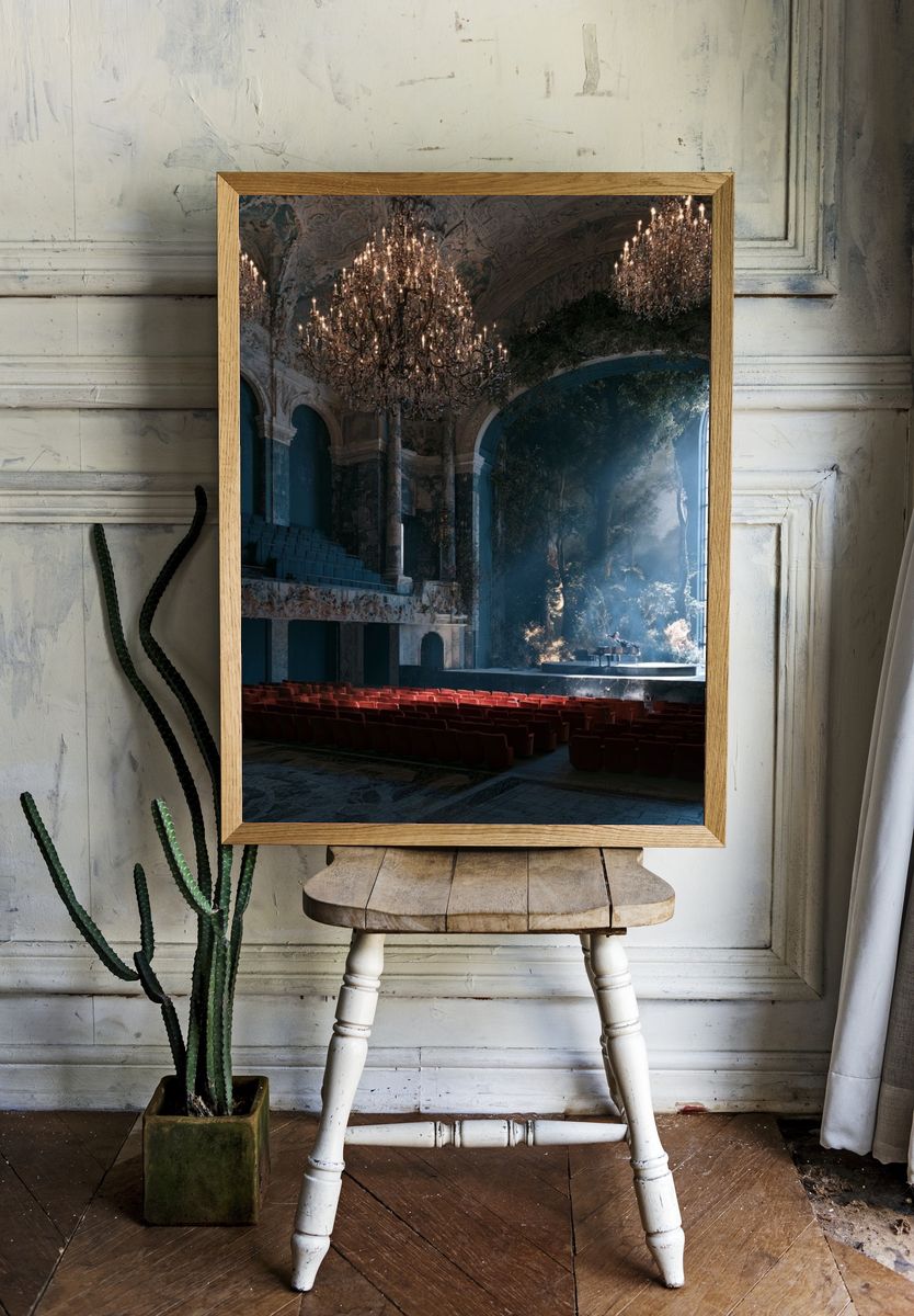 Enchanted Opera House Interior Print. — room view 1